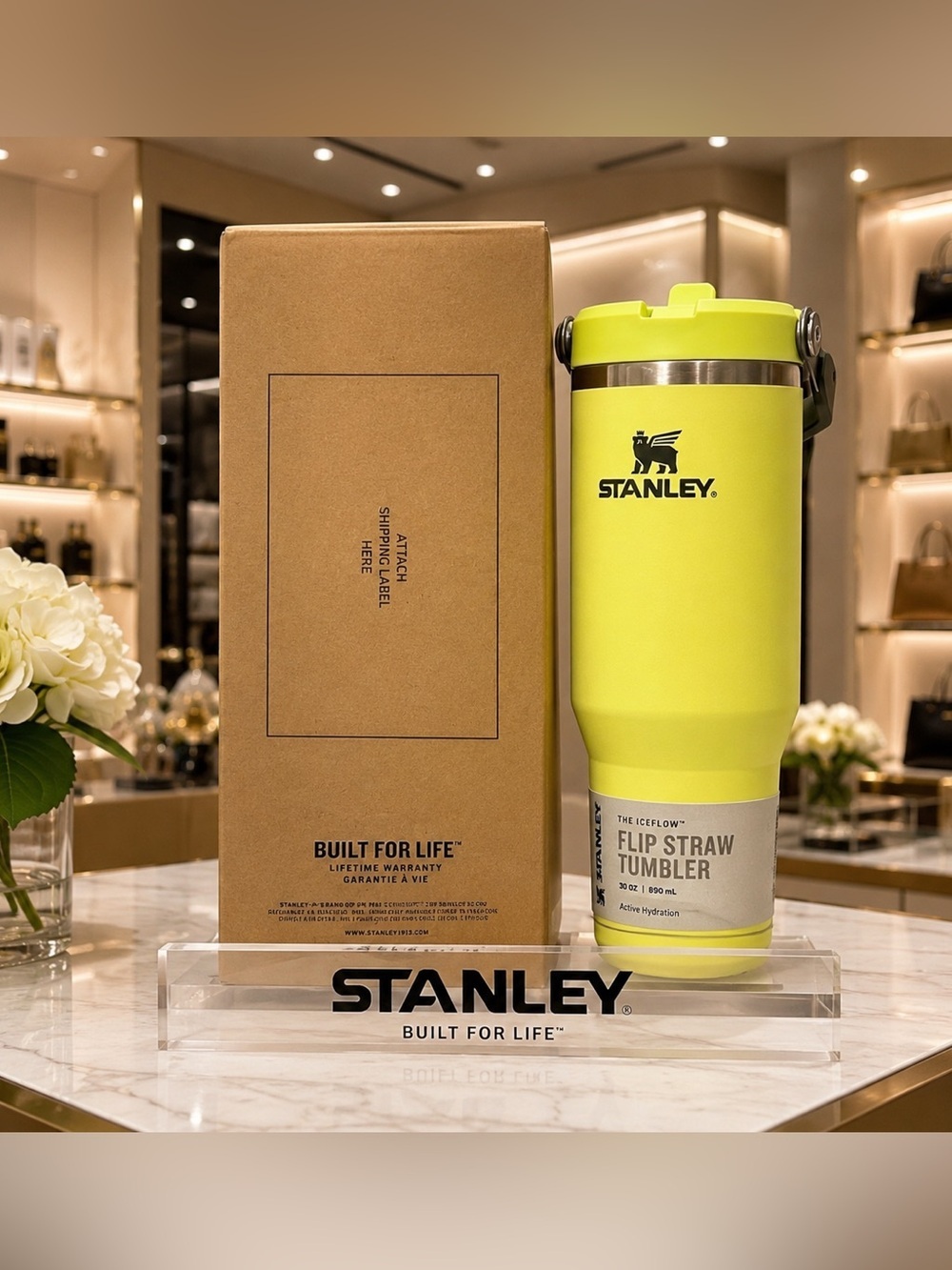 Stanley 30 oz IceFlow 2.0 Flip Straw Insulated Tumbler NIB